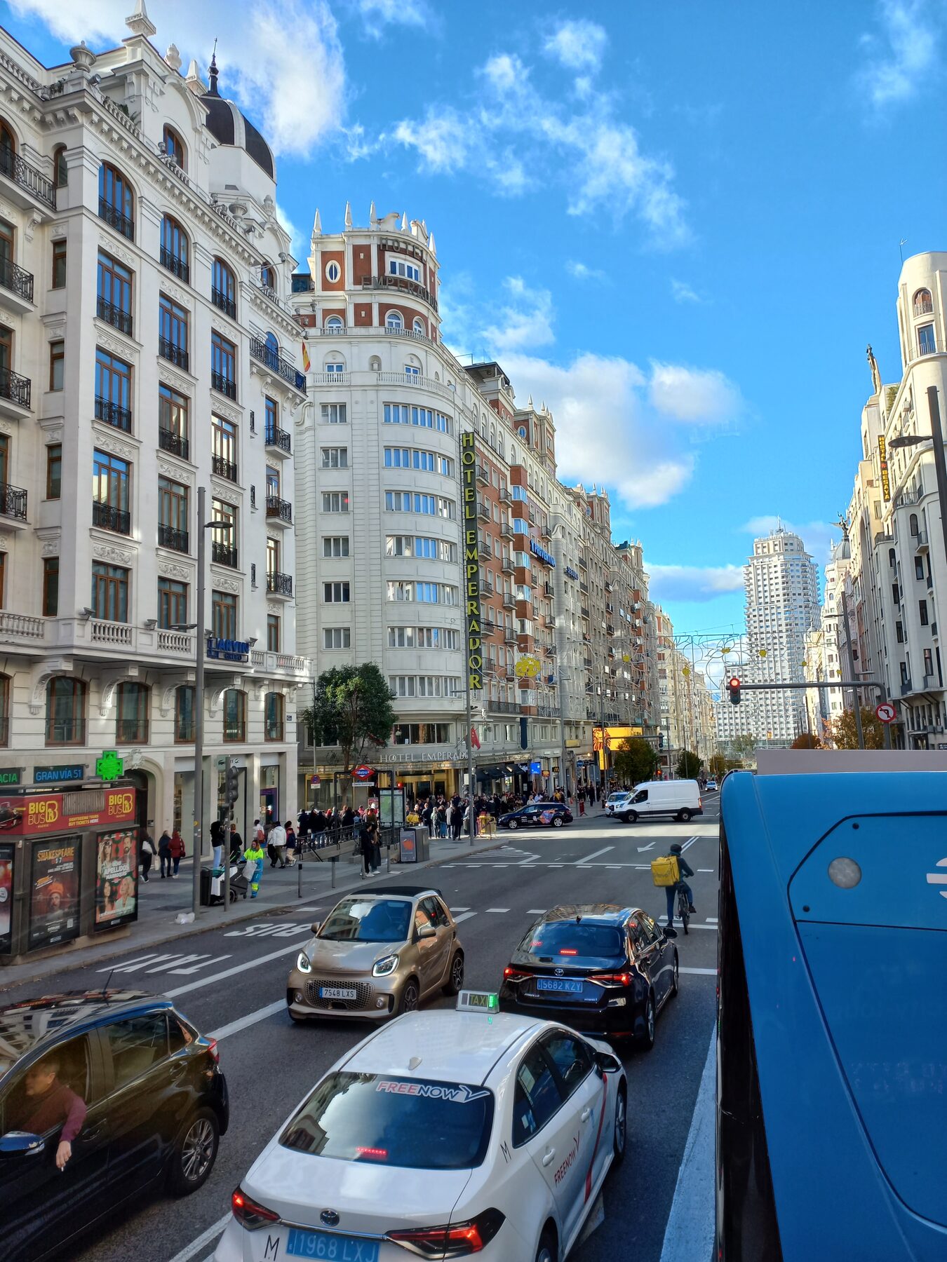 Madrid, which starts at ten